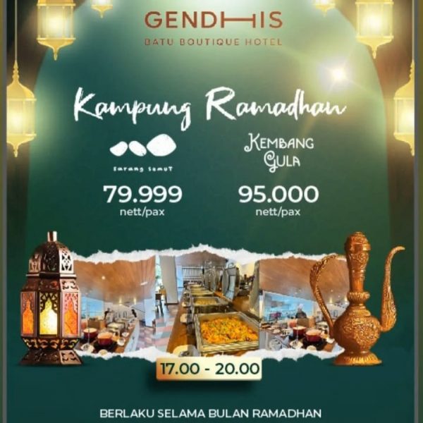 Gendhis Hotel Batu Iftar