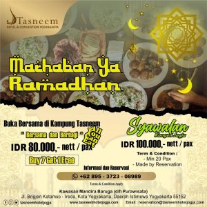 Tasneem Hotel Yogya Ramadhan