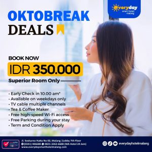 Everyday Hotel Mlg - Oktobreak Deals 350 K