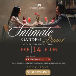 Mahima Hotel Semarang - Intimate Garden Dinner